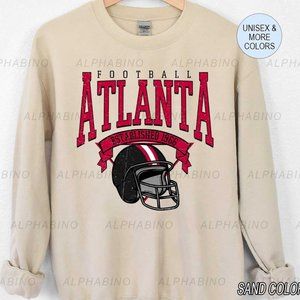 Vintage Atlanta Falcons Football Sweatshirts Atlanta Football Shirts